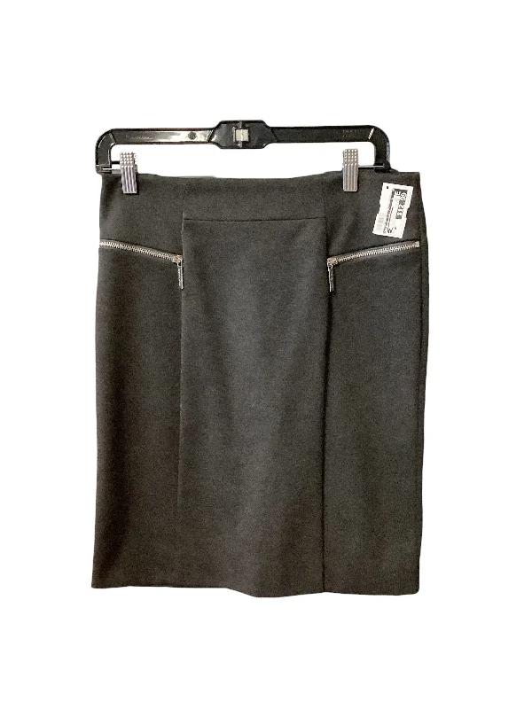 Grey Skirt Midi, Michael Kors, Size 8 wool skirt warm
