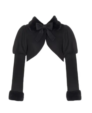 black short bolero