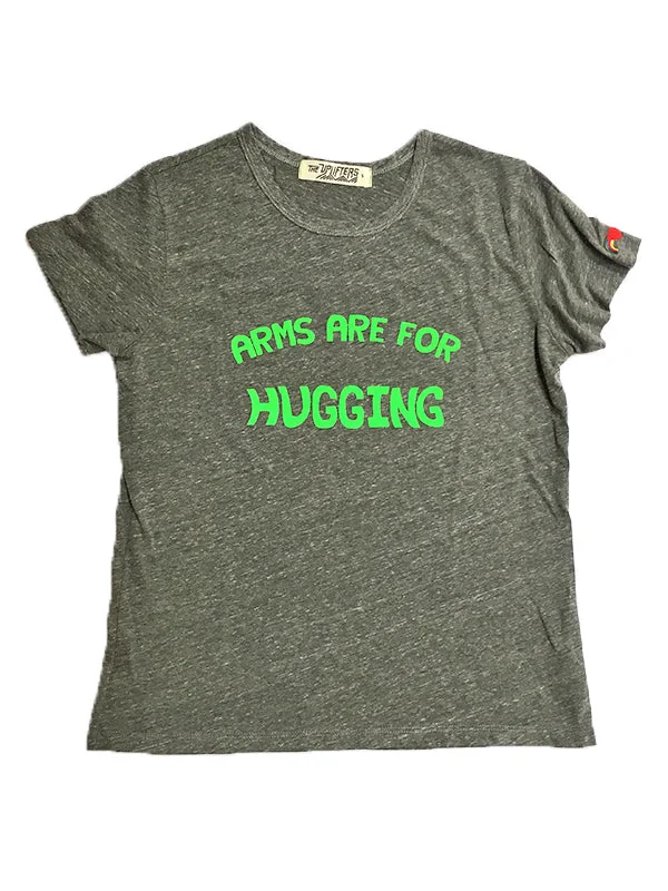 Arms Are For Hugging Tee Chenille Fabric Brocade Fabric Lace Fabric