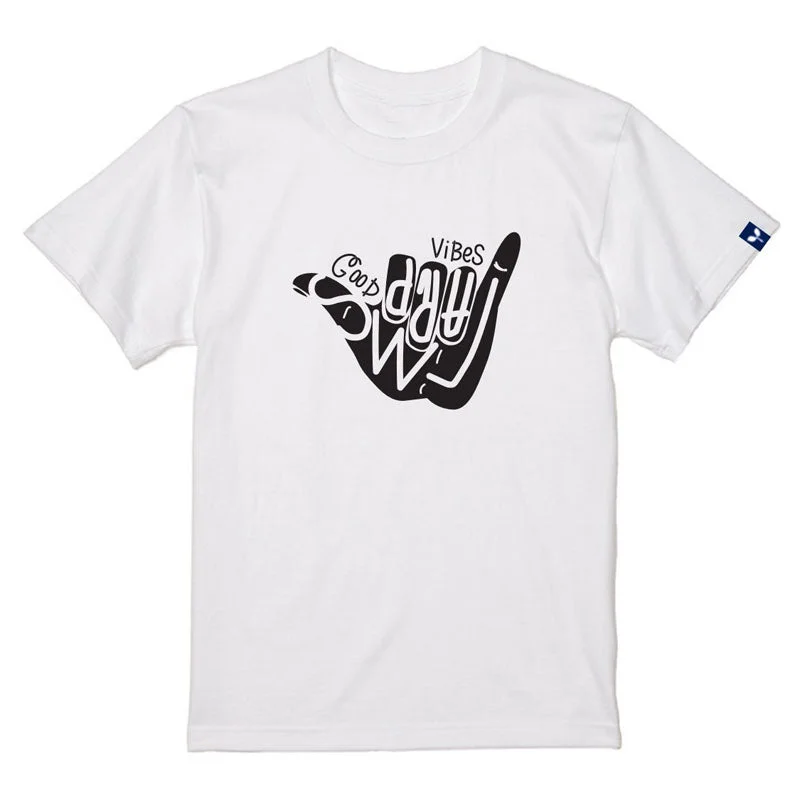 AROHA Print Tee 5.6oz SSL-519 Welt Pockets Slit Pockets