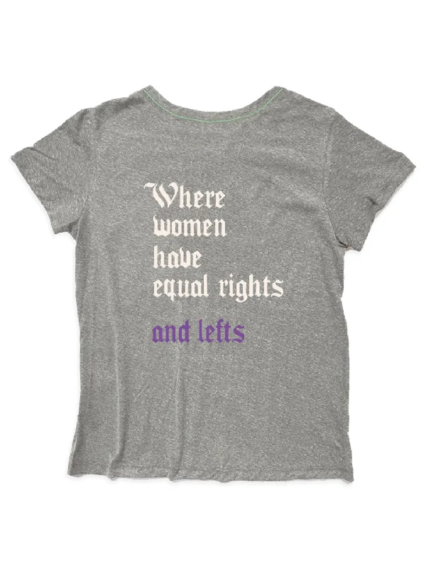 Womens Rights Perfect Tee Nylon Fabric Polyester Fabric Spandex Fabric