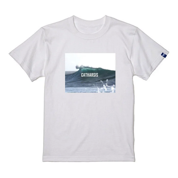 Catharsis graphic Tee 5.6oz SSL-493 Anti-Pilling Machine Wash Handmade