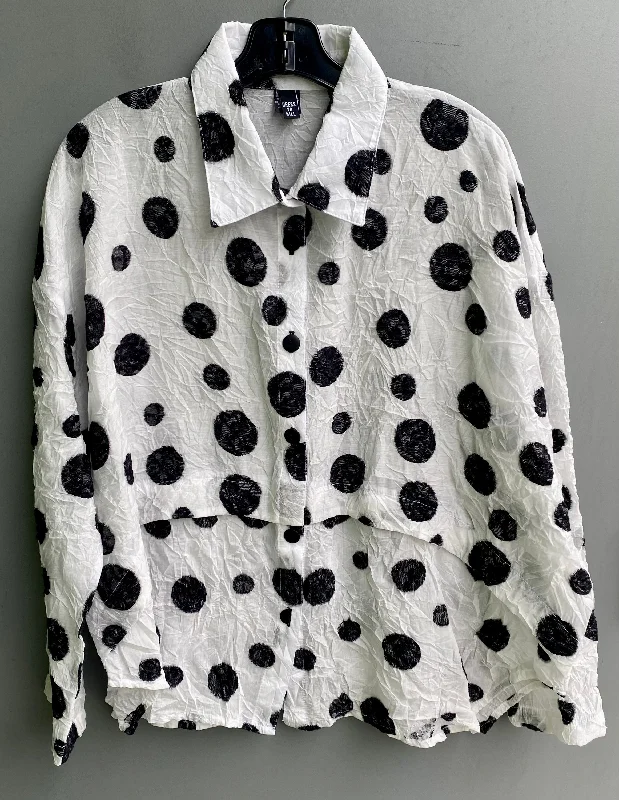 Circle Banded Shirt Soft Cotton Short Shirt