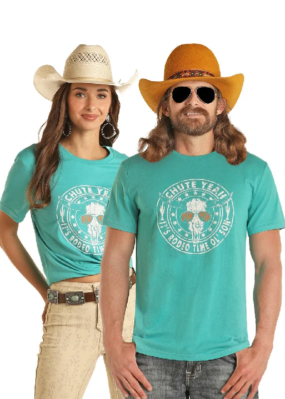 Dale Brisby Unisex Chute Yeah Graphic Tee Graphic Embroidered Appliqued