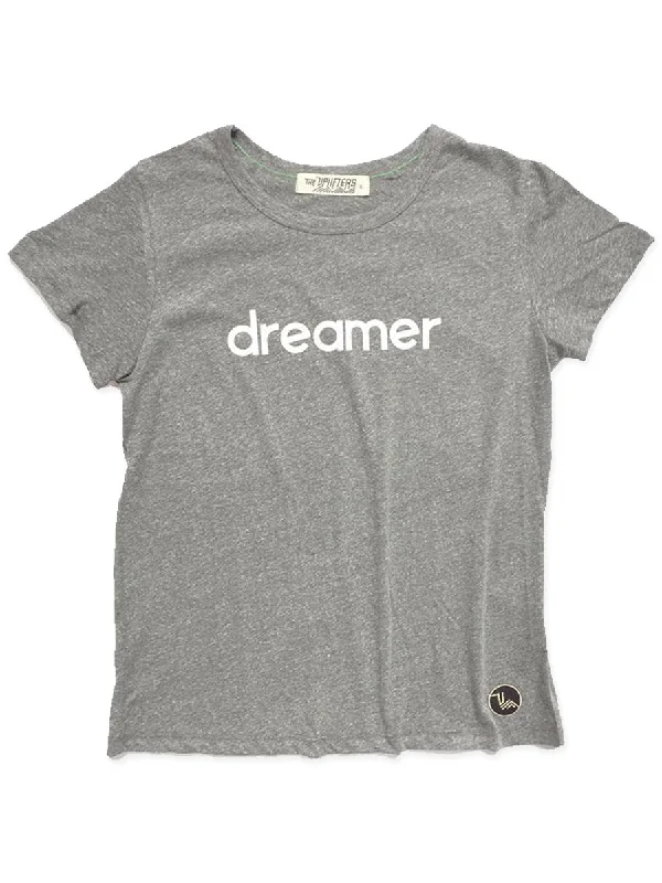 Dreamer Perfect Tee Mesh Fabric Canvas Fabric Denim Fabric