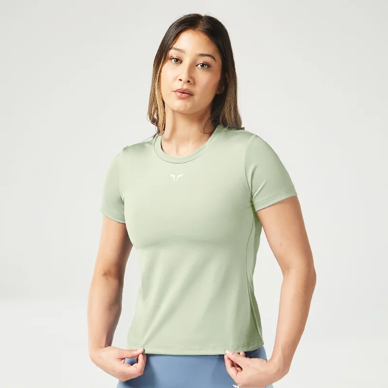 Essential Body Fit Tee - Desert Sage Casual Formal Business