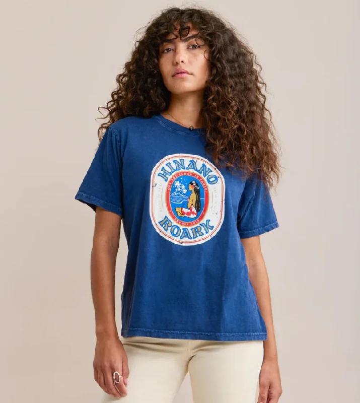 Hinano Label Premium Tee Hooded Caped Shawl Collar