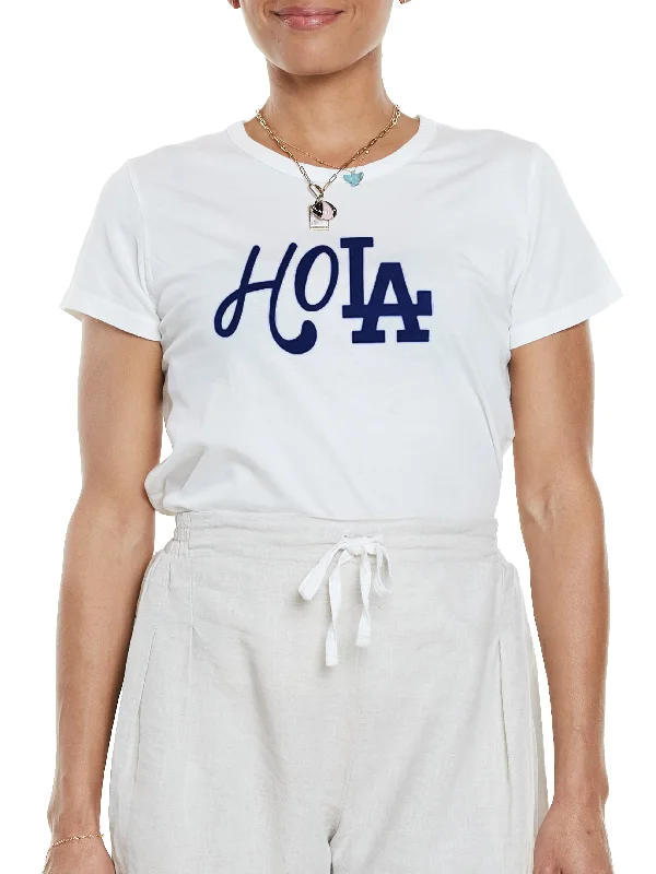 HoLA Perfect Tee Notch Collar Peter Pan Collar Cowl Neck