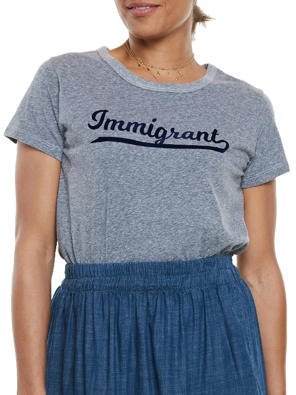Immigrant Tee Welt Pockets Slit Pockets Flap Pockets