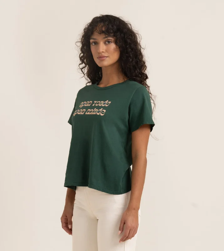 Open Roads Everyday Premium Tee Houndstooth Herringbone Solid