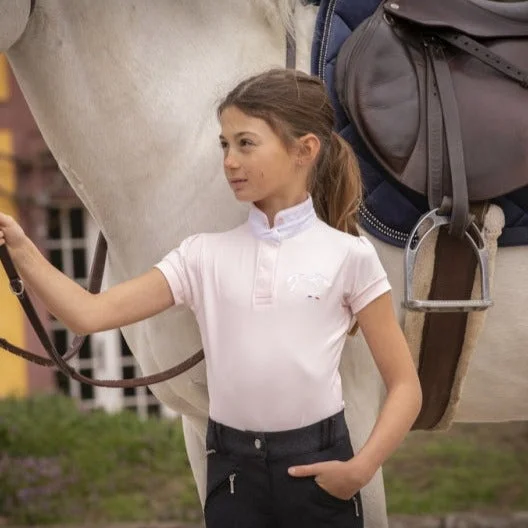Girls' Show Shirt Madrid Fashionable Short Sleeve Vest