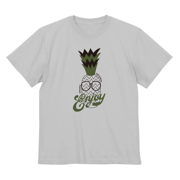 Pineapple man Tee 5.6oz SSL-500 Fitted T-Shirt Seamless Stretchy