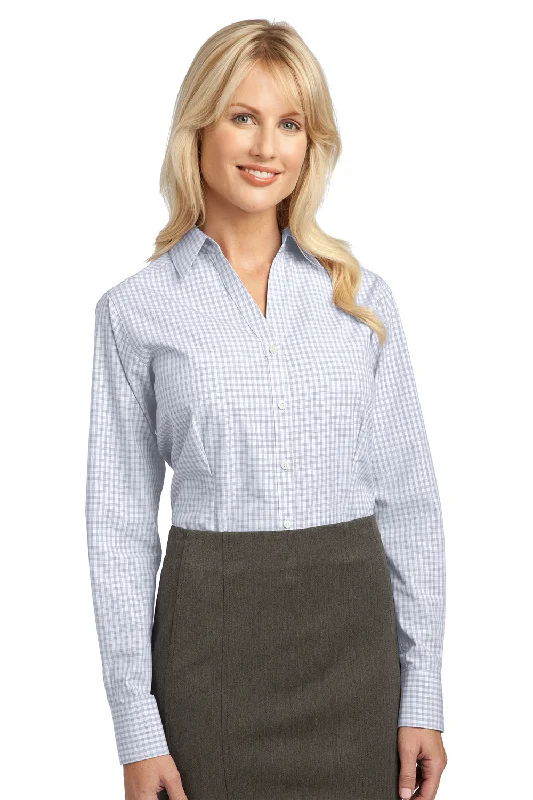 Port Authority Womens Easy Care Wrinkle Resistant Long Sleeve Button Down Shirt - White - Closeout Elegant Silk Short Shirt Port Authority Womens Easy Care Wrinkle Resistant Long Sleeve Button Down Shirt - White - Closeout Elegant Silk Short Shirt