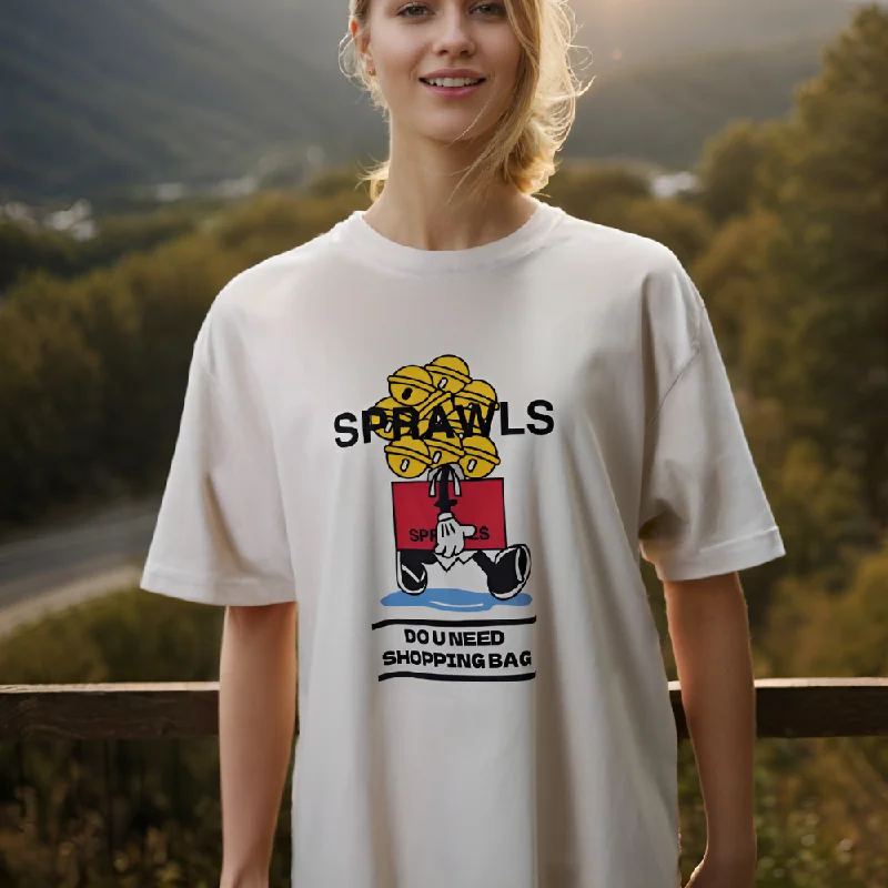 Shopping bell Tee SSL-521 Lace Blend Ribbed Blend Corduroy Blend