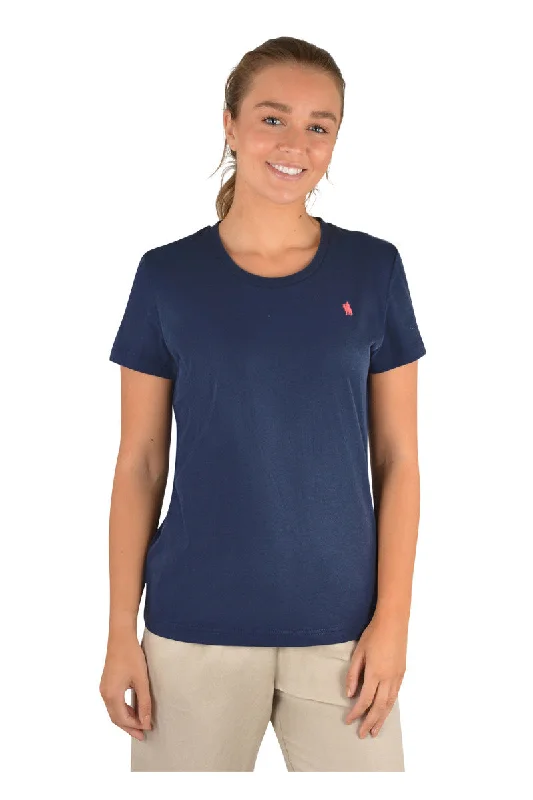 Thomas Cook Wmns Classic Tee Asymmetrical Pockets Print