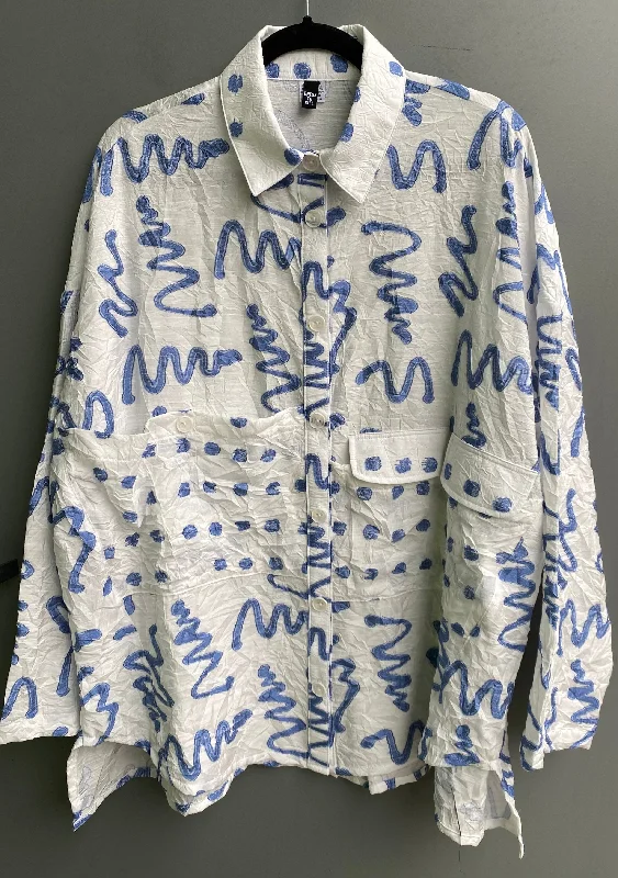 Triple Pocket Shirt Casual Button-Up Short Tee