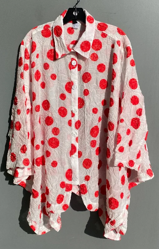 Step Shirt Trendy Ruffled Short Sleeve