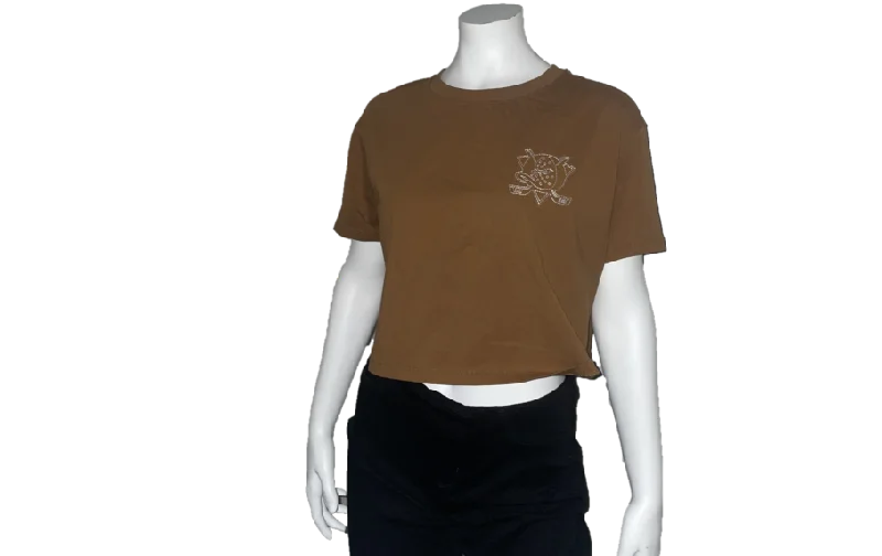 Womens Paint the City Boxy Tee Iron Safe Non-Iron Wrinkle Free