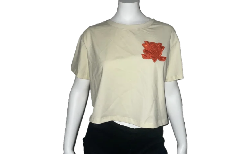Womens Triple Tonal Boxy Tee Machine Wash Dry Clean Hand Wash