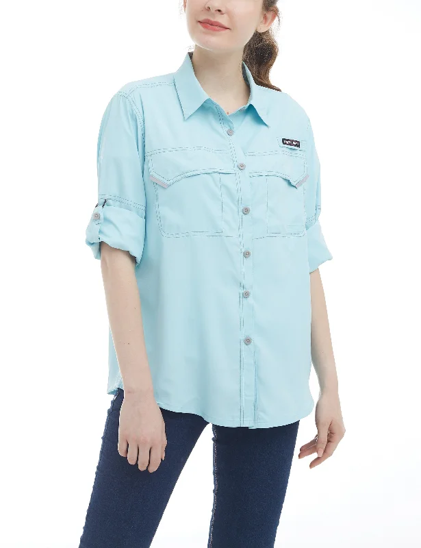 Women's UPF 50+ Breathable Long Sleeve Shirt Comfortable Short Sleeve Tee