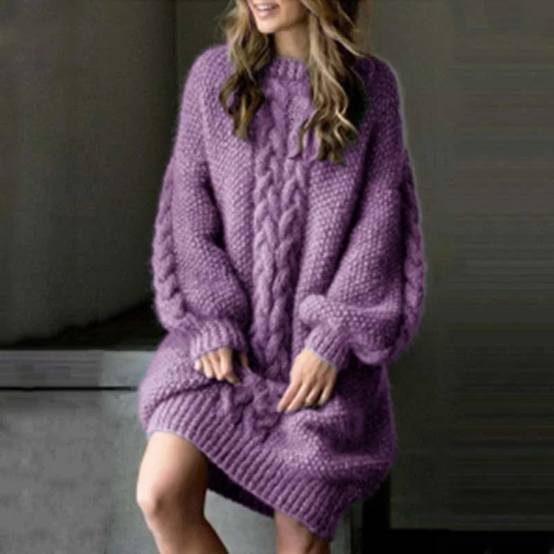 Thick twist dress