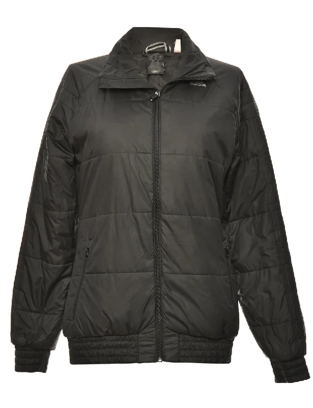 Black Classic Adidas Puffer Jacket - L Quilted Jacket Puffer Jacket Insulated Jacket Black Classic Adidas Puffer Jacket - L Quilted Jacket Puffer Jacket Insulated Jacket