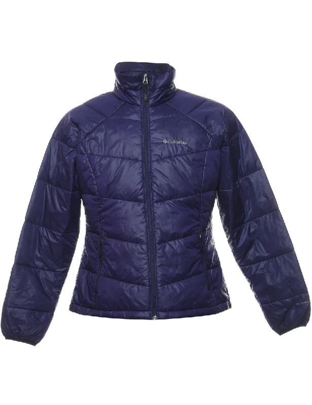Columbia Puffer Jacket - M Anorak Shell Jacket Lightweight Jacket