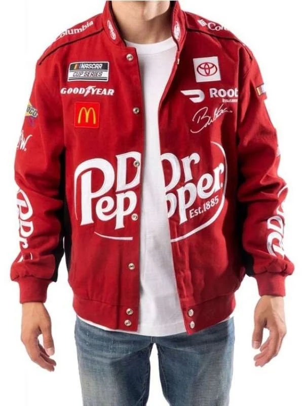 Dr Pepper Racing Jacket Appliqued Jacket Beaded Jacket Sequined Jacket