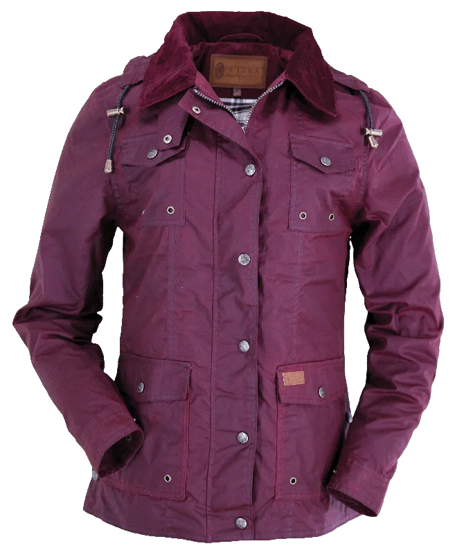 Jill-A-Roo Oilskin Jacket Fitted Jacket Loose Jacket Oversized Jacket