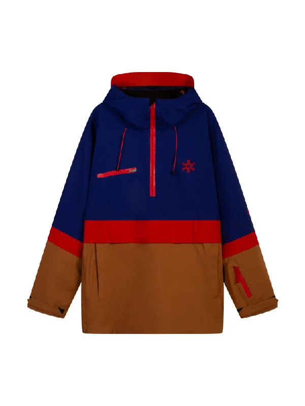Jungfrau 3L Pullover Motion Navy Jacket - Unisex Stand-Up Collar Roll-Neck Collar Turtle Neck Jungfrau 3L Pullover Motion Navy Jacket - Unisex Stand-Up Collar Roll-Neck Collar Turtle Neck