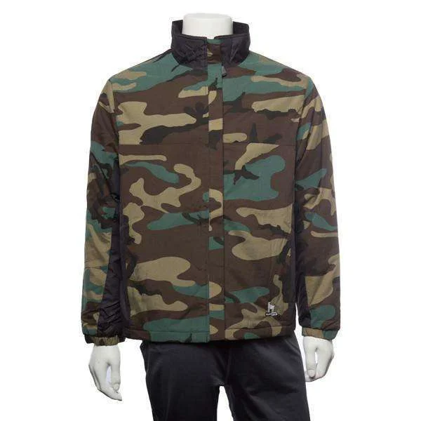 Unisex Reflective Fleece Lined Camouflage Jacket Print Jacket Jacquard Jacket Embroidered Jacket