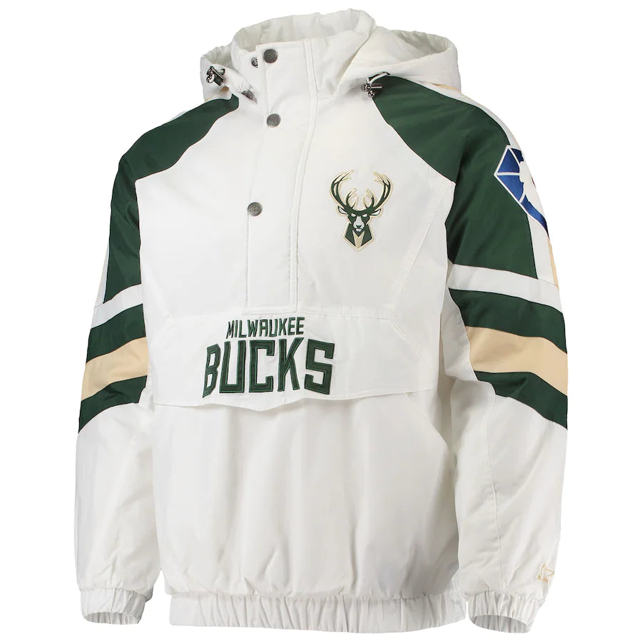Mens Milwaukee Bucks Jacket Oversized Jacket Tailored Jacket Straight Jacket
