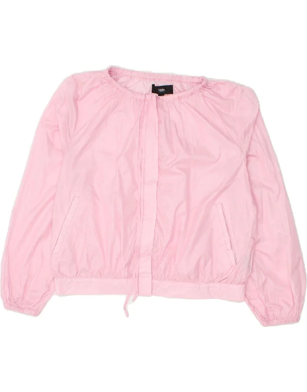 MOSSIMO Womens Rain Jacket UK 14 Medium Pink Polyester Hooded Jacket Caped Jacket Shawl Collar Jacket MOSSIMO Womens Rain Jacket UK 14 Medium Pink Polyester Hooded Jacket Caped Jacket Shawl Collar Jacket