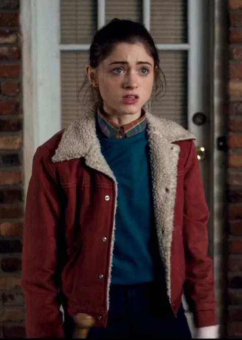 Stranger Things Nancy Wheeler Red Jacket Tiered Jacket Buttoned Jacket Zippered Jacket Stranger Things Nancy Wheeler Red Jacket Tiered Jacket Buttoned Jacket Zippered Jacket
