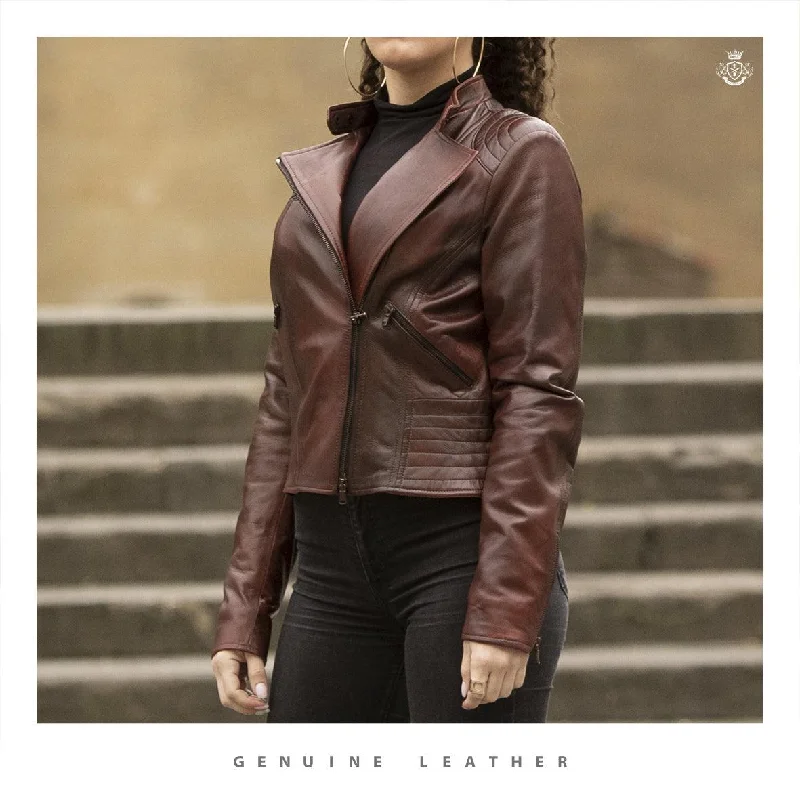 Women's Jacket TF20GF05 Zippered Jacket Buttoned Jacket Snapped Jacket