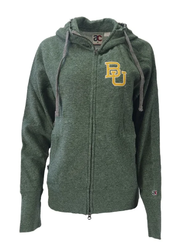 AMERICAN COLLEGIATE Women's Green Baylor Hoodie #W016BAY1A XL NWT Hoodie with Applique Textured Unique AMERICAN COLLEGIATE Women's Green Baylor Hoodie #W016BAY1A XL NWT Hoodie with Applique Textured Unique