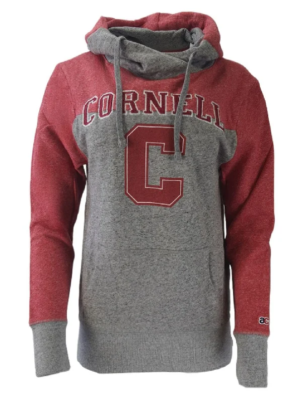 AMERICAN COLLEGIATE Women's Grey Cornell Hoodie #W018CO1A NWT Zip Hoodie Drawstring Kangaroo Pocket AMERICAN COLLEGIATE Women's Grey Cornell Hoodie #W018CO1A NWT Zip Hoodie Drawstring Kangaroo Pocket