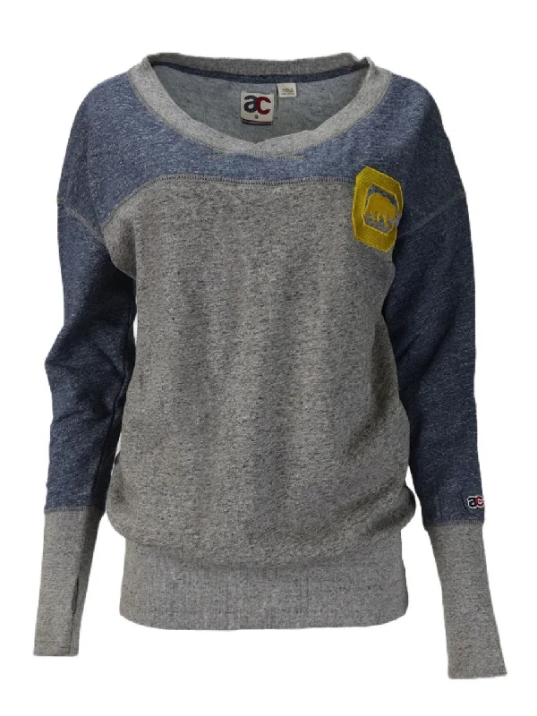 AMERICAN COLLEGIATE Women's Grey Golden Bears Sweatshirt #W011Cal1A NWT Hoodie with Stripes Bold Sporty AMERICAN COLLEGIATE Women's Grey Golden Bears Sweatshirt #W011Cal1A NWT Hoodie with Stripes Bold Sporty