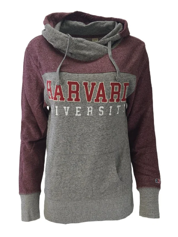 AMERICAN COLLEGIATE Women's Grey Harvard Hoodie #W018HA1A NWT Hoodie with Drawstring Waist Adjustable Fitted AMERICAN COLLEGIATE Women's Grey Harvard Hoodie #W018HA1A NWT Hoodie with Drawstring Waist Adjustable Fitted