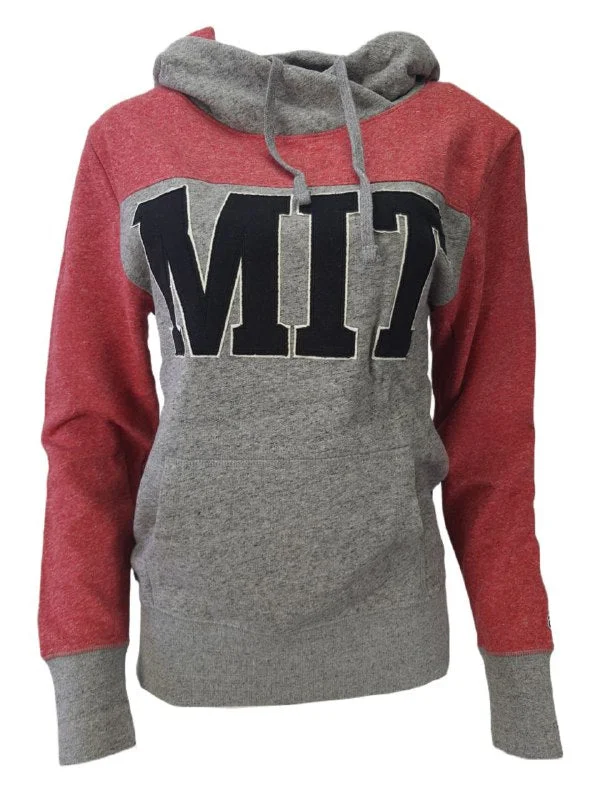 AMERICAN COLLEGIATE Women's Grey MIT Hoodie #W018MIT1A NWT Hoodie with Hem Contrast Bold Stylish AMERICAN COLLEGIATE Women's Grey MIT Hoodie #W018MIT1A NWT Hoodie with Hem Contrast Bold Stylish
