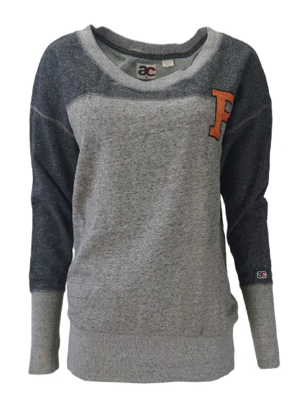 AMERICAN COLLEGIATE Women's Grey Princeton Sweatshirt #W011PR2A NWT Hoodie with Gradient Ombre Colorful AMERICAN COLLEGIATE Women's Grey Princeton Sweatshirt #W011PR2A NWT Hoodie with Gradient Ombre Colorful