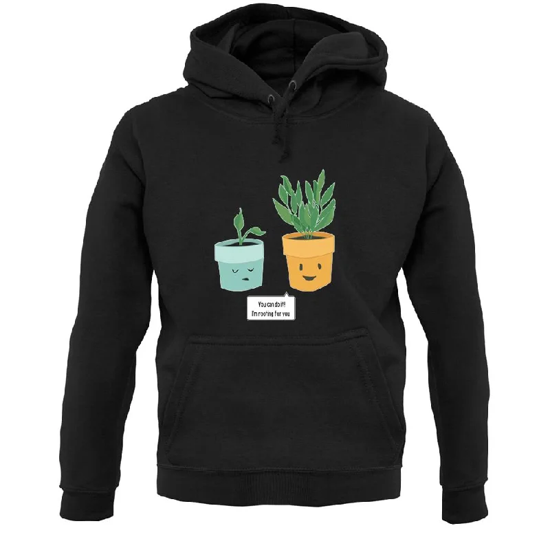 I'm Rooting For You Unisex Hoodie Hoodie with Pocket Utility Practical