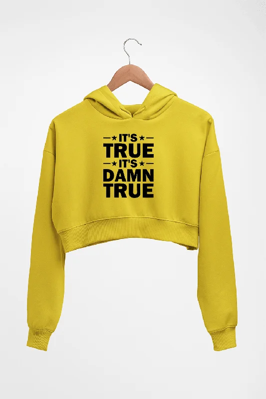 kurt angle it's true it's damn true Crop HOODIE FOR WOMEN Hoodie with Elastic Cuffs Stretchable Comfortable kurt angle it's true it's damn true Crop HOODIE FOR WOMEN Hoodie with Elastic Cuffs Stretchable Comfortable