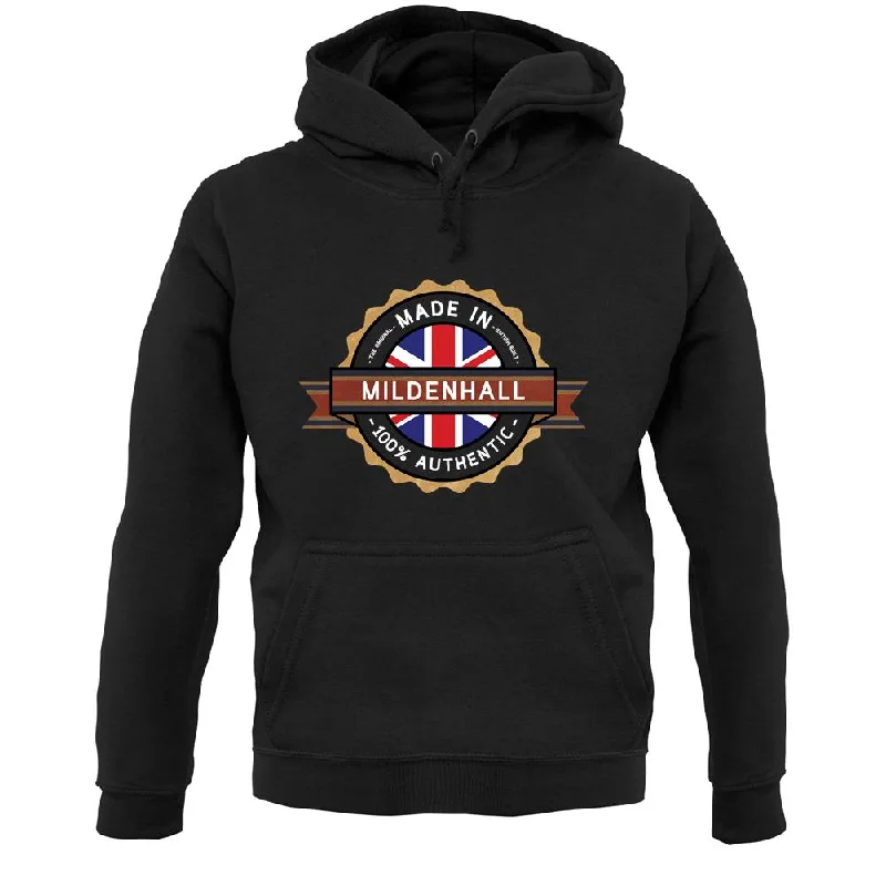 Made In Mildenhall 100% Authentic Unisex Hoodie Hoodie with Illustration Artistic Creative Made In Mildenhall 100% Authentic Unisex Hoodie Hoodie with Illustration Artistic Creative