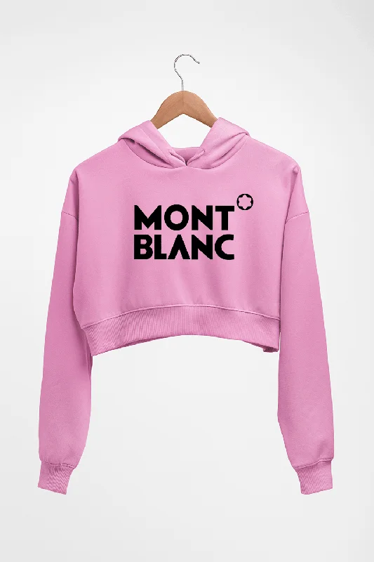 Mont Blanc Crop HOODIE FOR WOMEN