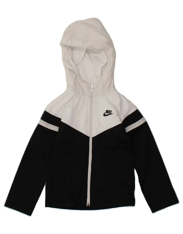 NIKE Boys Standard Fit Zip Hoodie Sweater 7-8 Years XS Black Colourblock Hoodie with Bell Sleeves Flared Feminine NIKE Boys Standard Fit Zip Hoodie Sweater 7-8 Years XS Black Colourblock Hoodie with Bell Sleeves Flared Feminine