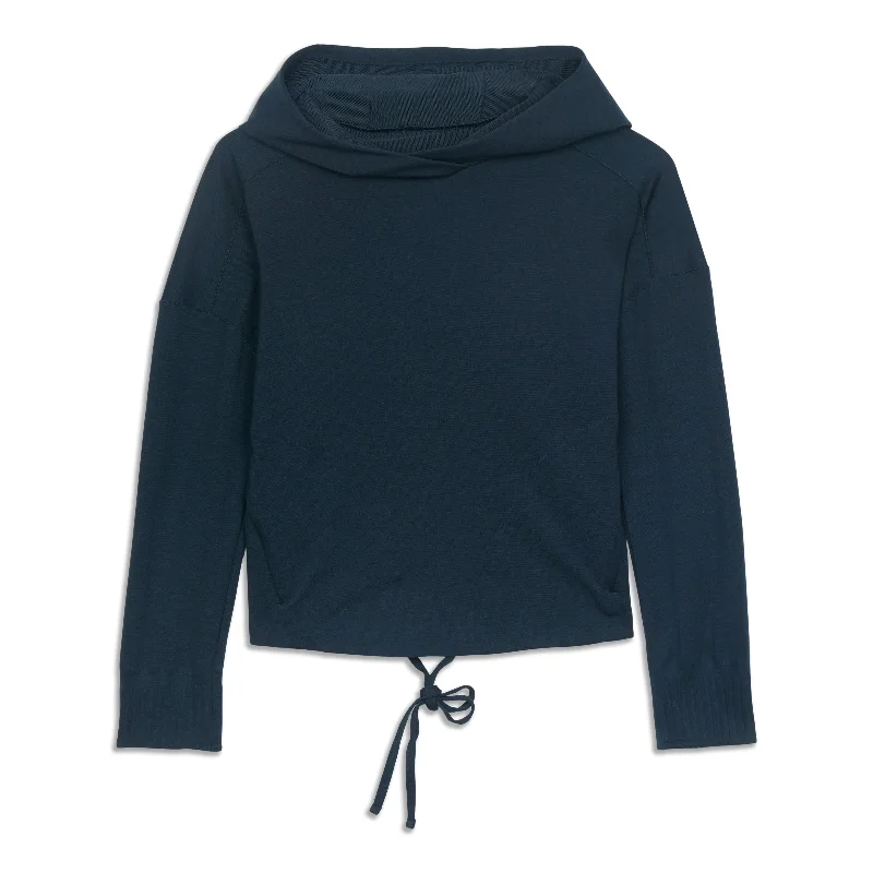 Split Out Hoodie - Resale Hooded Sweatshirt Casual Wear Street Style