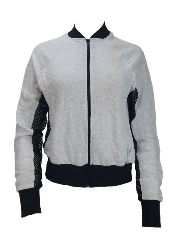 TEREZ Women's White Zip Fleece Sweatshirt #47202993 Medium NWT Hoodie with Logo Branding Identity TEREZ Women's White Zip Fleece Sweatshirt #47202993 Medium NWT Hoodie with Logo Branding Identity