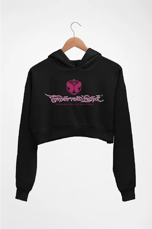 Tomorrowland Crop HOODIE FOR WOMEN