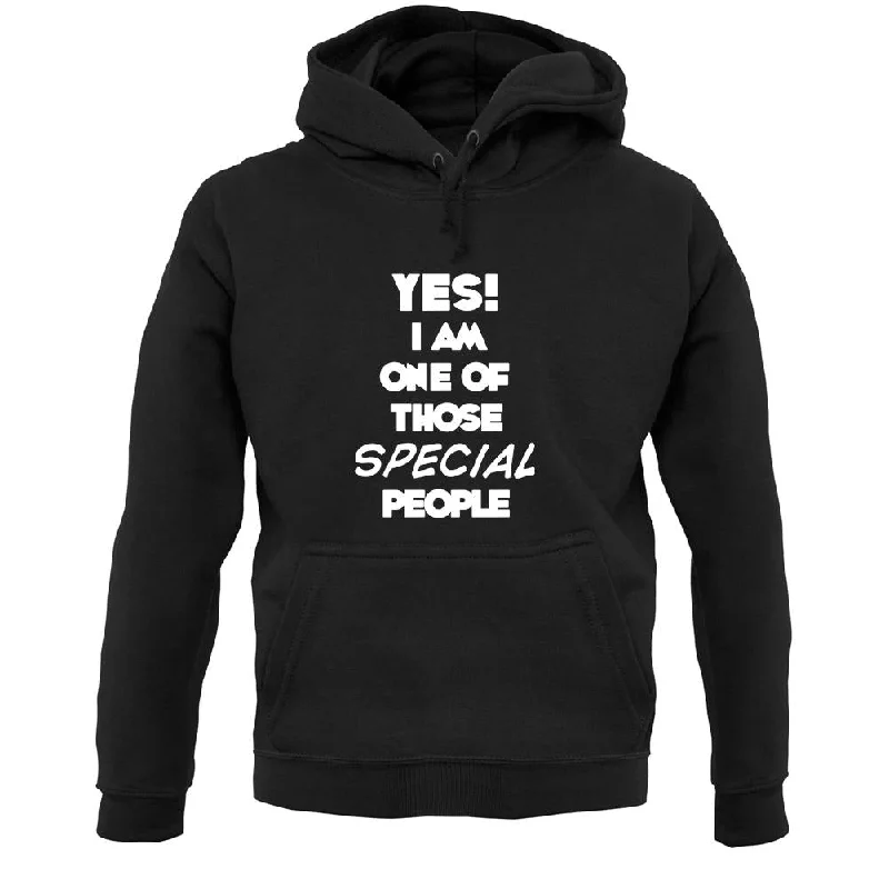 Yes! I Am One Of Those Special People Unisex Hoodie Hoodie with Bell Sleeves Flared Feminine Yes! I Am One Of Those Special People Unisex Hoodie Hoodie with Bell Sleeves Flared Feminine